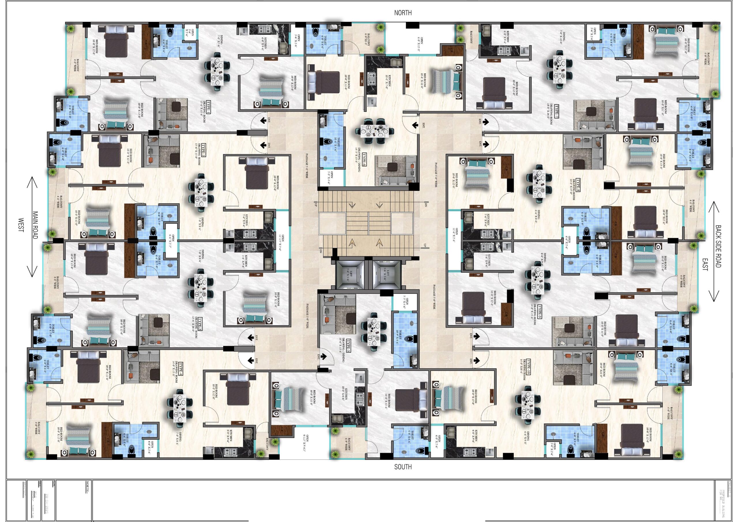 Typical Floor Plan 